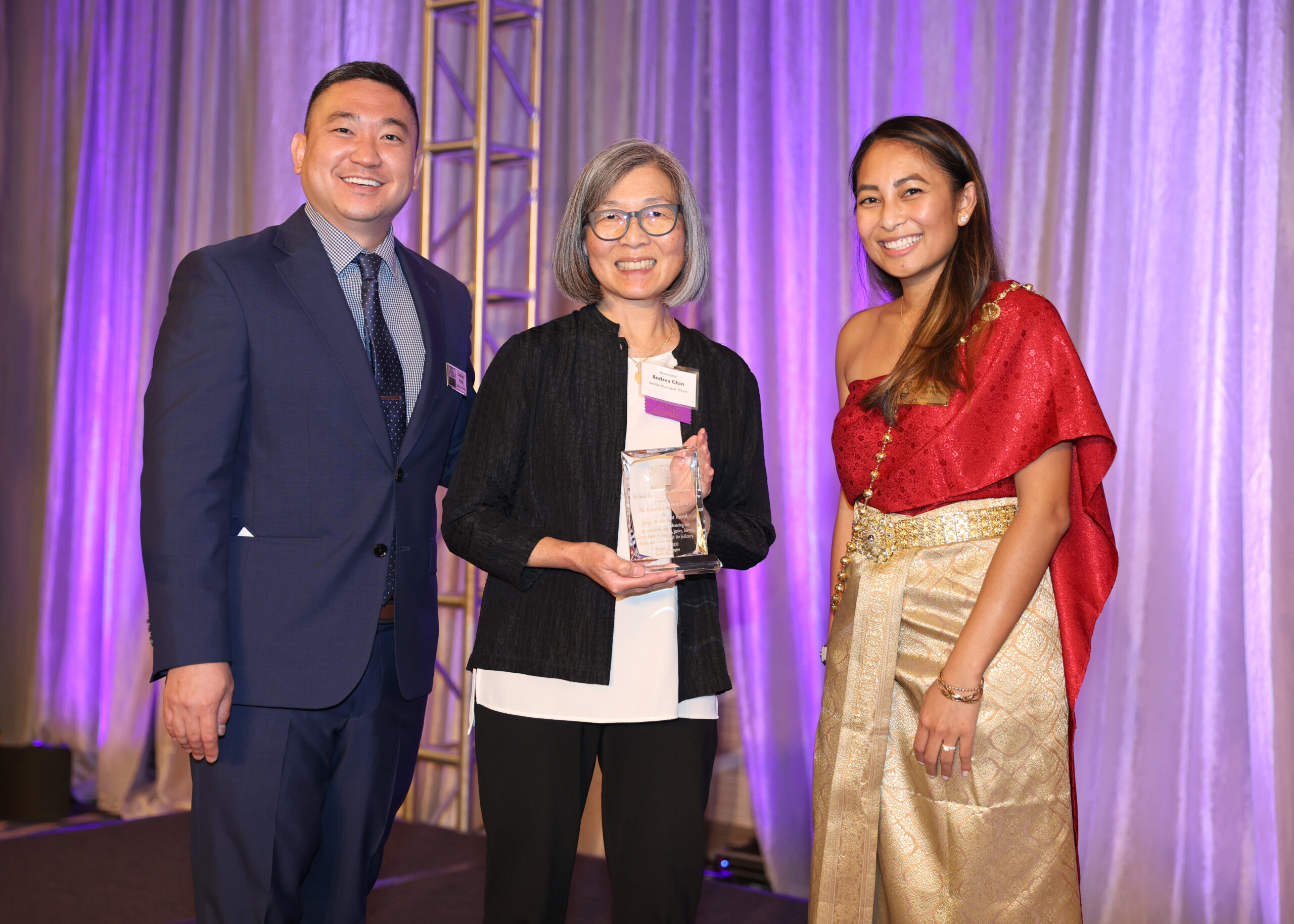 ABAW Judge of the year award presented to Hon. Andrea Chin