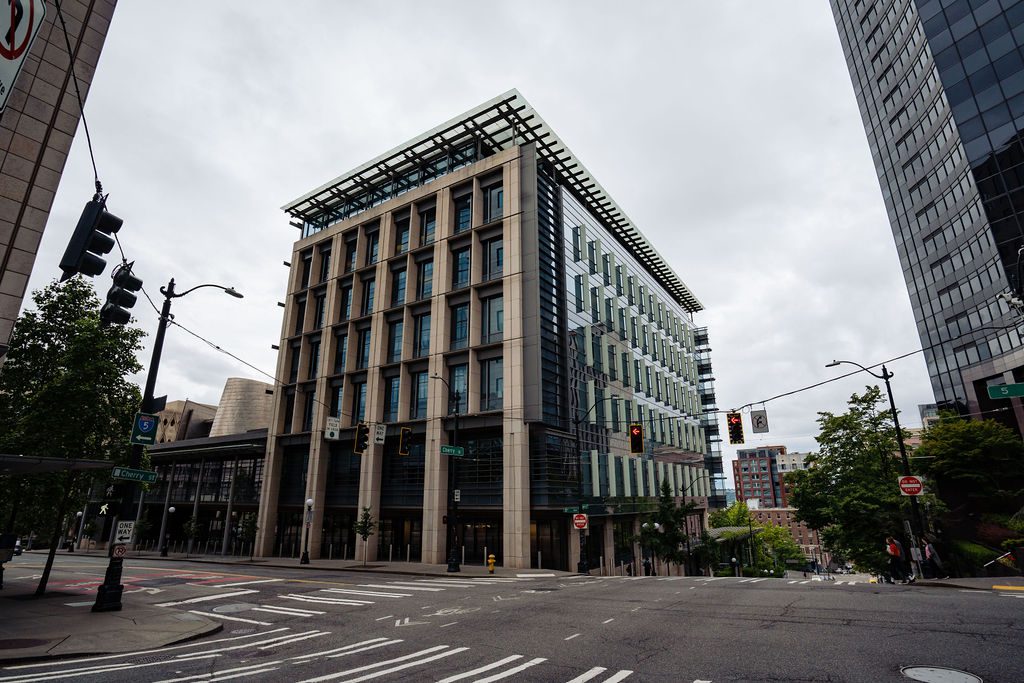 Seattle Municipal Court as seen from across the street